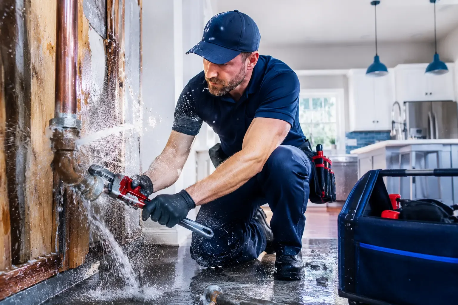 Local emergency pipe repair professionals in Geuda Springs, KS